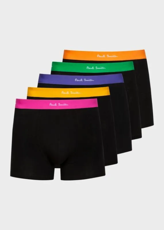 Mens Long Boxer Briefs Five Pack Paul Smith Underwear Mens Long Boxer Briefs Five Pack Paul Smith Underwear