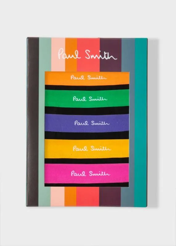 Mens Long Boxer Briefs Five Pack Paul Smith Underwear Mens Long Boxer Briefs Five Pack Paul Smith Underwear