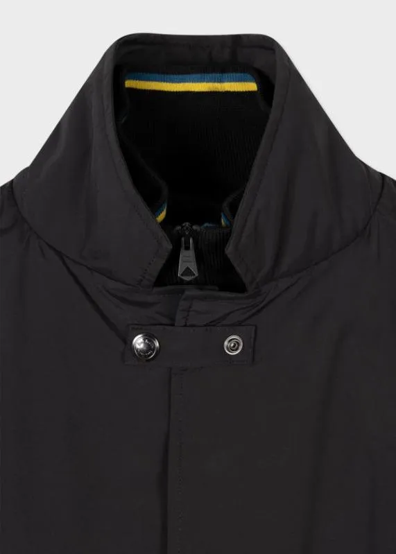 Mens Mixed Media Blazer With Detachable Zip Cardigan Paul Smith Blazers Mens Mixed Media Blazer With Detachable Zip Cardigan Paul Smith Blazers