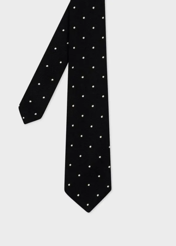 Mens Polka Dot SilkBlend Tie Paul Smith Ties