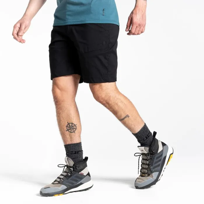 Mens Shorts Craghoppers Kiwi Pro Shorts Black Mens Shorts Craghoppers Kiwi Pro Shorts Black