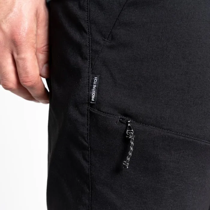 Mens Shorts Craghoppers Kiwi Pro Shorts Black Mens Shorts Craghoppers Kiwi Pro Shorts Black