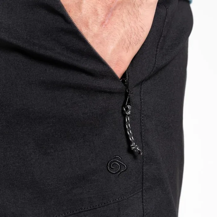 Mens Shorts Craghoppers Kiwi Pro Shorts Black Mens Shorts Craghoppers Kiwi Pro Shorts Black