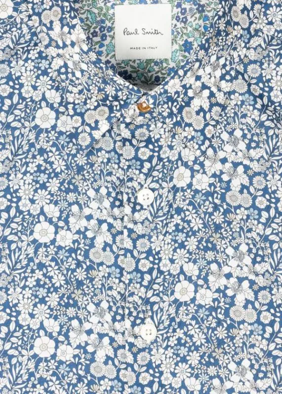 Mens SlimFit 039Liberty Floral039 LongSleeve Shirt Paul Smith Shirts Mens SlimFit 039Liberty Floral039 LongSleeve Shirt Paul Smith Shirts
