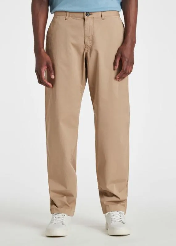 Mens Tan Pima StretchCotton Chinos Paul Smith Pants Mens Tan Pima StretchCotton Chinos Paul Smith Pants