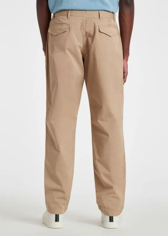 Mens Tan Pima StretchCotton Chinos Paul Smith Pants Mens Tan Pima StretchCotton Chinos Paul Smith Pants