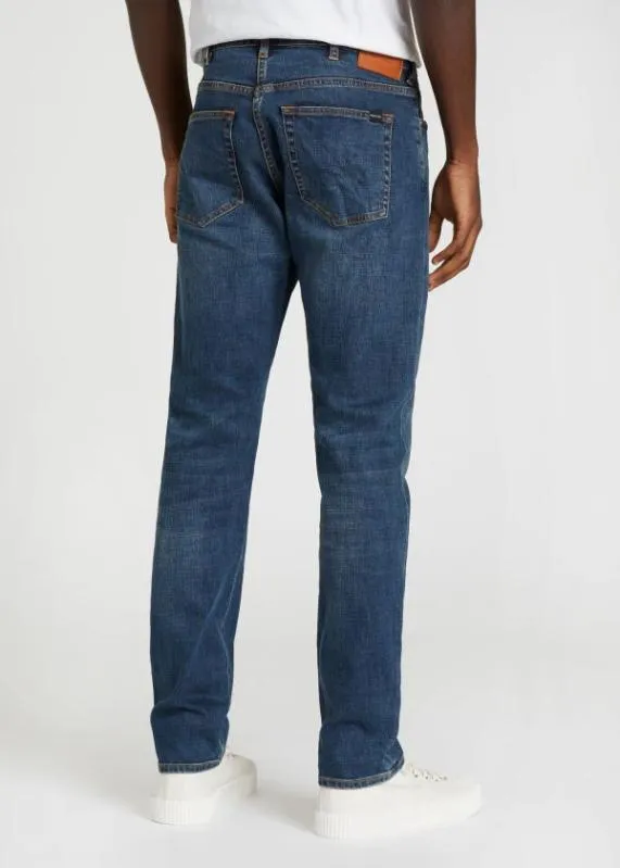 Mens TaperedFit 039Crosshatch Stretch039 Jeans Paul Smith Jeans