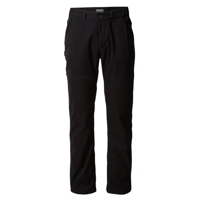 Mens Walking Trousers Craghoppers Kiwi Pro II Winter Lined Trousers Black Mens Walking Trousers Craghoppers Kiwi Pro II Winter Lined Trousers Black