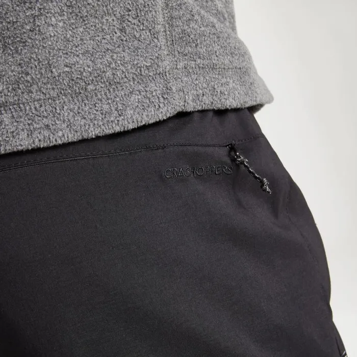 Mens Walking Trousers Craghoppers Kiwi Pro II Winter Lined Trousers Black Mens Walking Trousers Craghoppers Kiwi Pro II Winter Lined Trousers Black