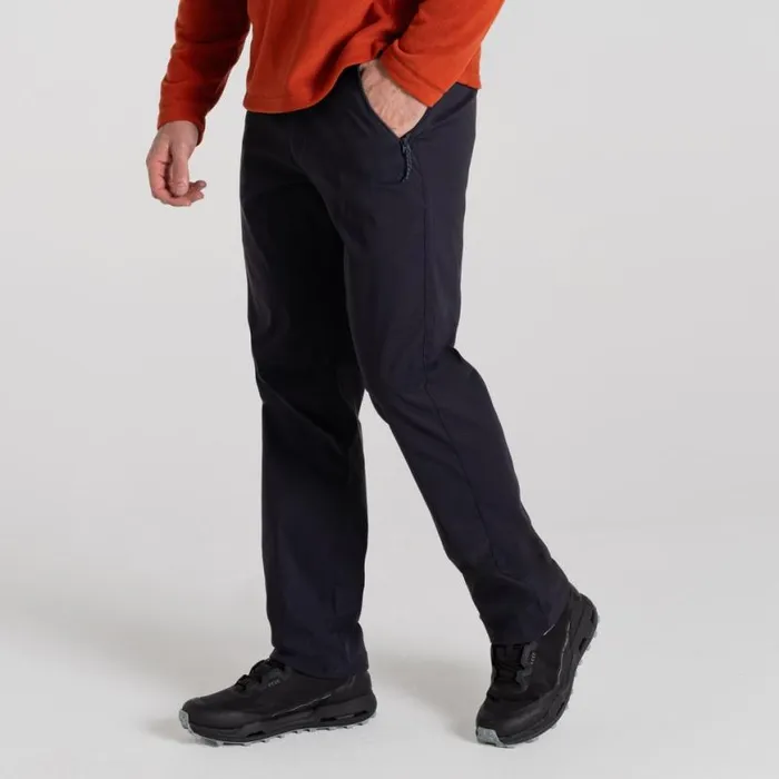 Mens Walking Trousers Craghoppers Kiwi Stretch Trouser Dark Navy