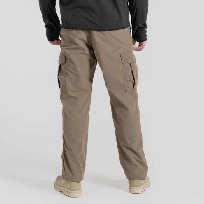 Mens Walking Trousers Craghoppers NosiLife Cargo Trouser III Pebble Mens Walking Trousers Craghoppers NosiLife Cargo Trouser III Pebble
