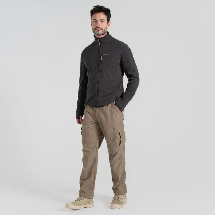 Mens Walking Trousers Craghoppers NosiLife Cargo Trouser III Pebble Mens Walking Trousers Craghoppers NosiLife Cargo Trouser III Pebble