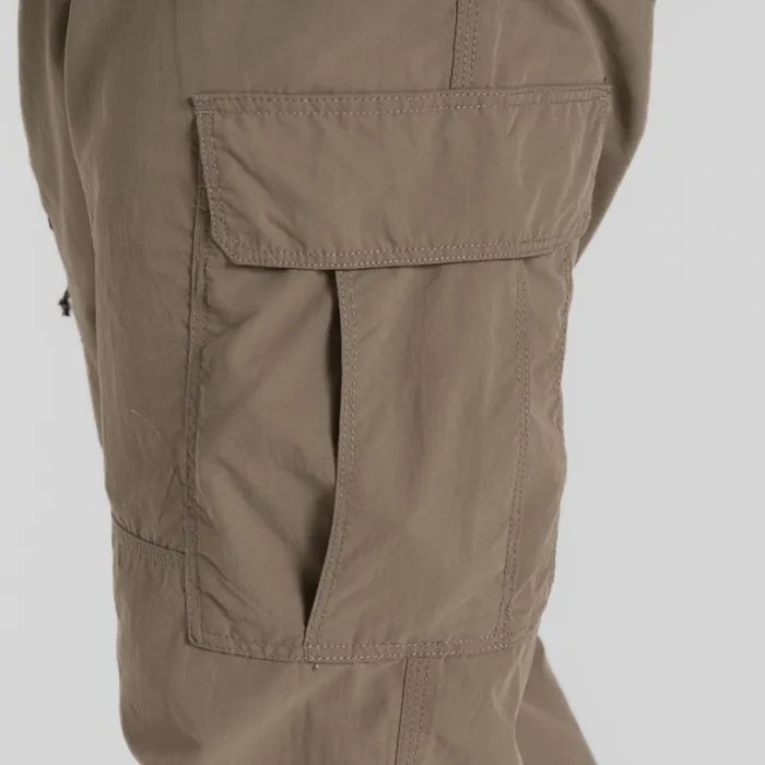 Mens Walking Trousers Craghoppers NosiLife Cargo Trouser III Pebble Mens Walking Trousers Craghoppers NosiLife Cargo Trouser III Pebble