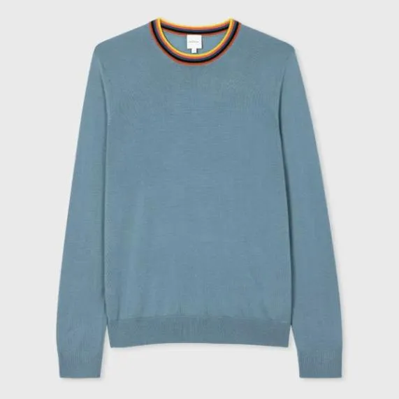 Mens Washable Wool 039Artist Stripe039 Sweater Paul Smith Sweaters Mens Washable Wool 039Artist Stripe039 Sweater Paul Smith Sweaters