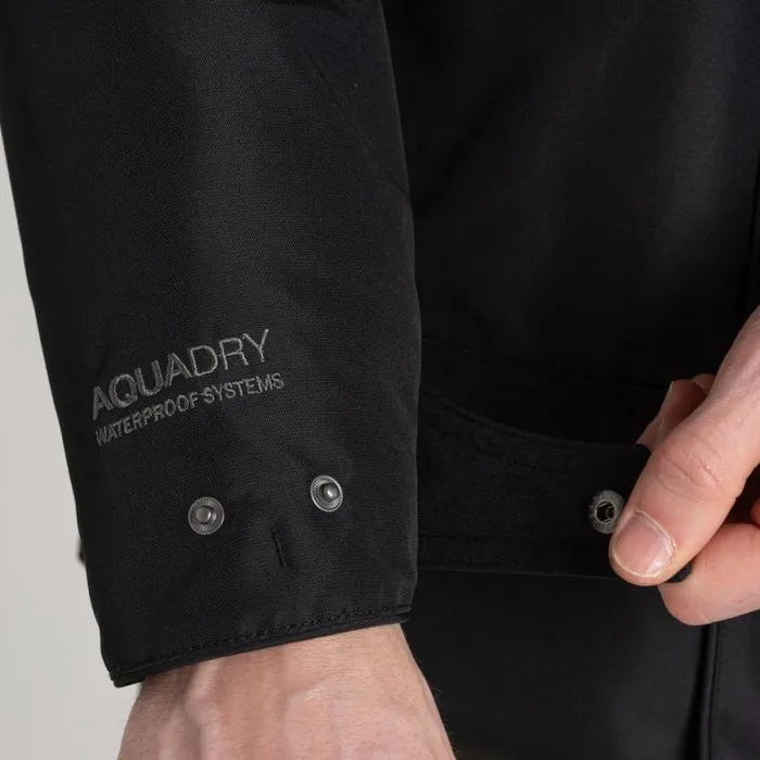 Mens Waterproof Jackets Craghoppers CO2 Renu Arche Waterproof Jacket Black Mens Waterproof Jackets Craghoppers CO2 Renu Arche Waterproof Jacket Black