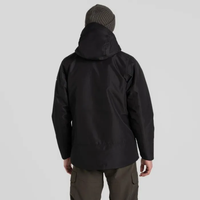 Mens Waterproof Jackets Craghoppers CO2 Renu Arche Waterproof Jacket Black Mens Waterproof Jackets Craghoppers CO2 Renu Arche Waterproof Jacket Black