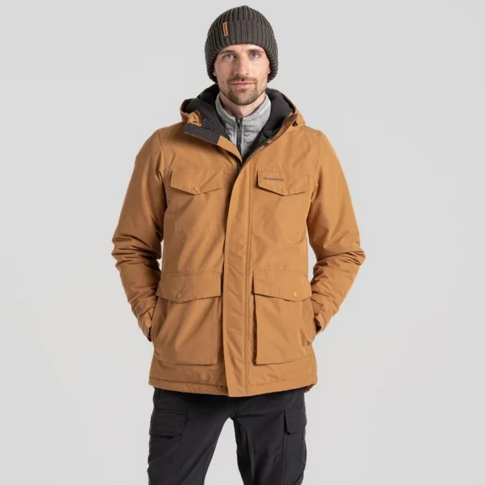 Mens Waterproof Jackets Craghoppers Darragh II Waterproof Jacket Boulder