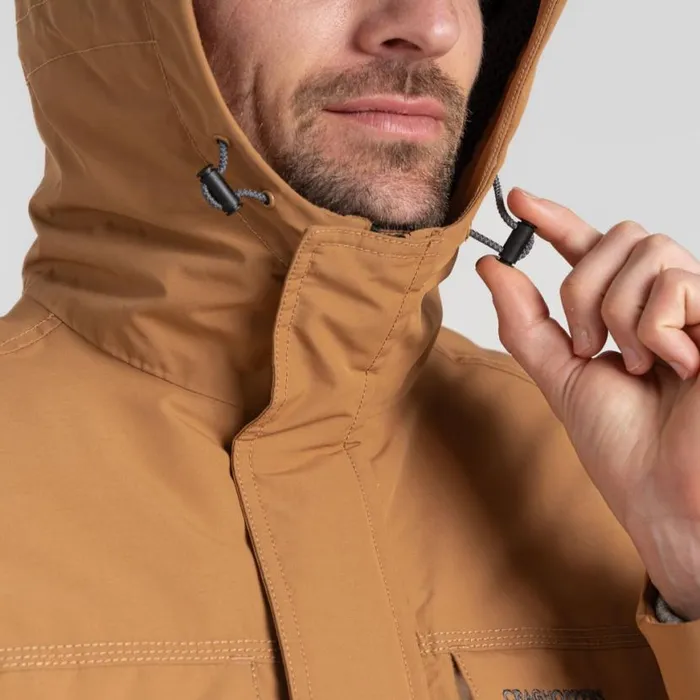 Mens Waterproof Jackets Craghoppers Darragh II Waterproof Jacket Boulder
