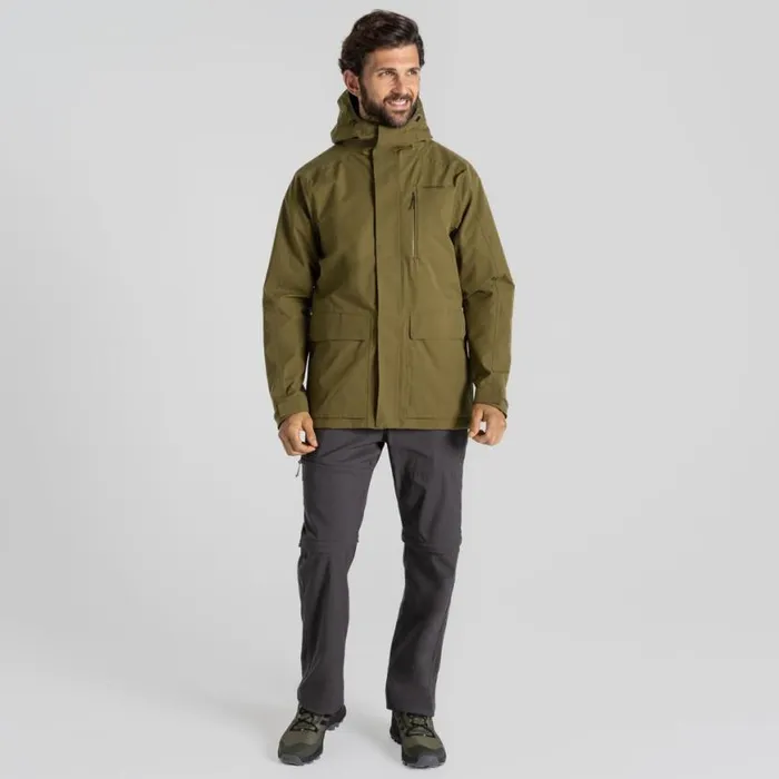Mens Waterproof Jackets Craghoppers Lorton Stretch Waterproof Jacket Picholine Green Mens Waterproof Jackets Craghoppers Lorton Stretch Waterproof Jacket Picholine Green