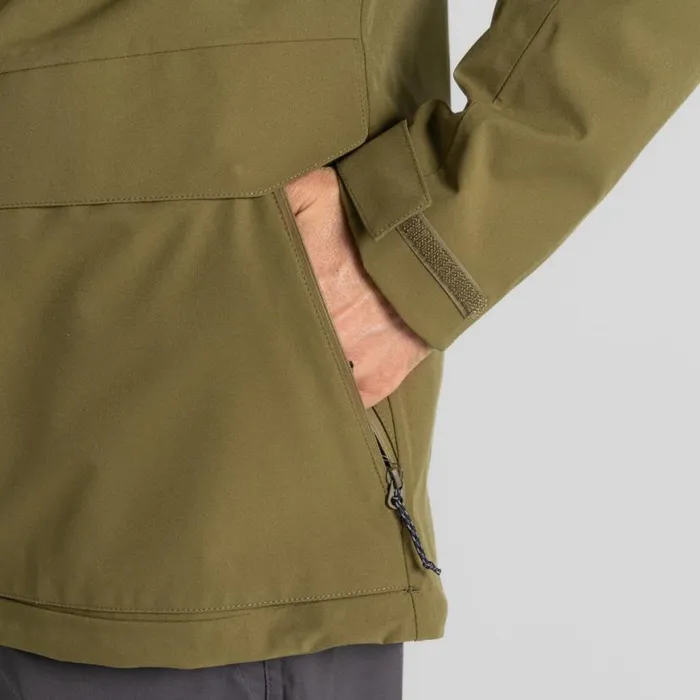 Mens Waterproof Jackets Craghoppers Lorton Stretch Waterproof Jacket Picholine Green Mens Waterproof Jackets Craghoppers Lorton Stretch Waterproof Jacket Picholine Green