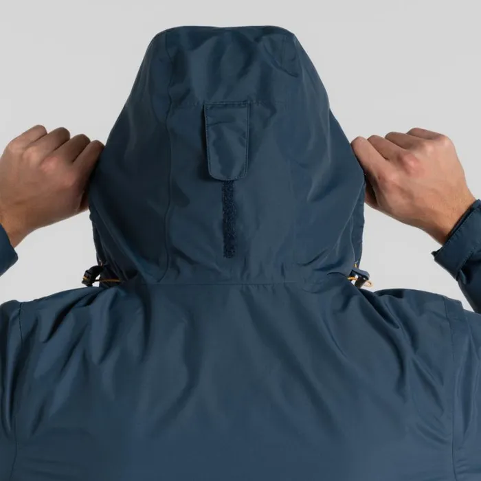 Mens Waterproof Jackets Craghoppers Ossus Waterproof Jacket Blue Stone Mens Waterproof Jackets Craghoppers Ossus Waterproof Jacket Blue Stone