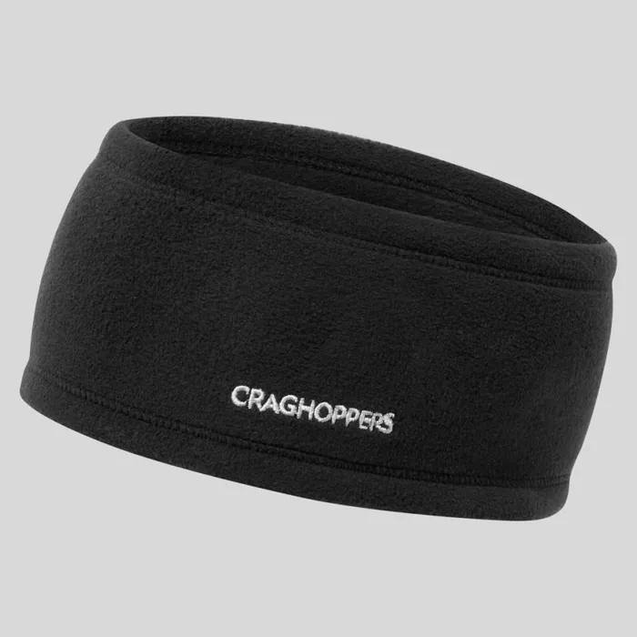MensWomens Hats Craghoppers Sindon Headband Black