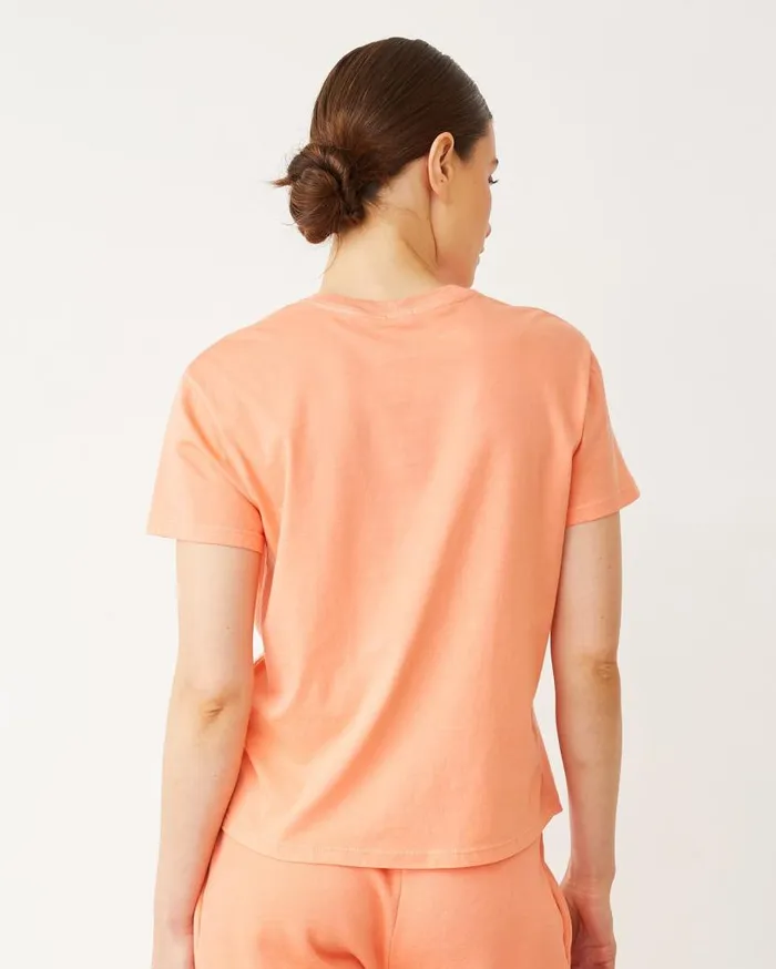 MONROW Tees Basic Crew Neck Tee 8211 Women MONROW Tees Basic Crew Neck Tee 8211 Women