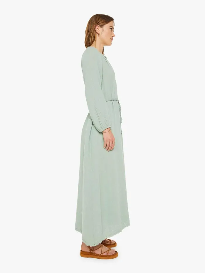 Mother Denim Andrea Dress Aqua Grey 8211 Women Mother Denim Andrea Dress Aqua Grey 8211 Women