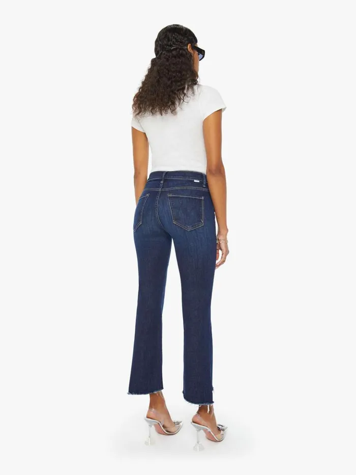 Mother Denim Bootcut The Insider Crop Step Fray Wash Off Limits 8211 Women