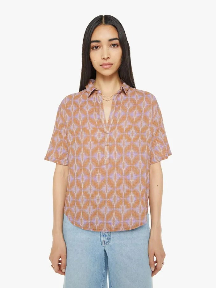 Mother Denim Decker Top Terra Twinkle 8211 Women