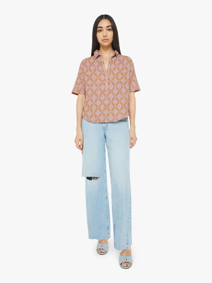 Mother Denim Decker Top Terra Twinkle 8211 Women