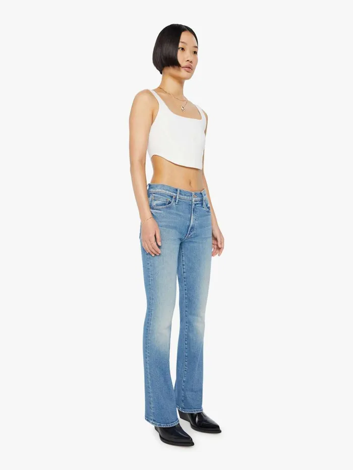 Mother Denim Flare Petites The Lil039 Outsider Sneak Wash Flag Me Down 8211 Women Mother Denim Flare Petites The Lil039 Outsider Sneak Wash Flag Me Down 8211 Women