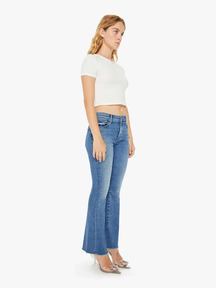 Mother Denim Flare Petites The Lil039 Weekender Fray Wash A Groovy Kind Of Love 8211 Women Mother Denim Flare Petites The Lil039 Weekender Fray Wash A Groovy Kind Of Love 8211 Women