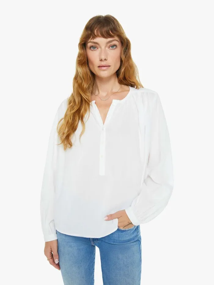 Mother Denim Hennessy Top White 8211 Women