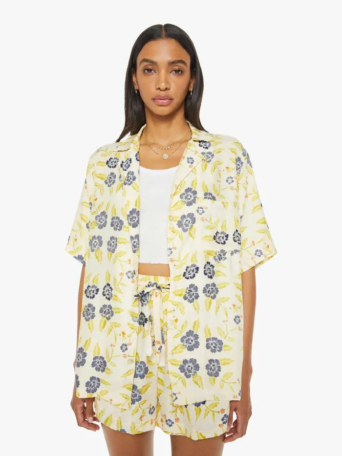 Mother Denim Kevin Shirt Prairie Indigo 8211 Women