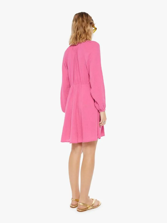 Mother Denim Lucinda Dress Rose Lake 8211 Women