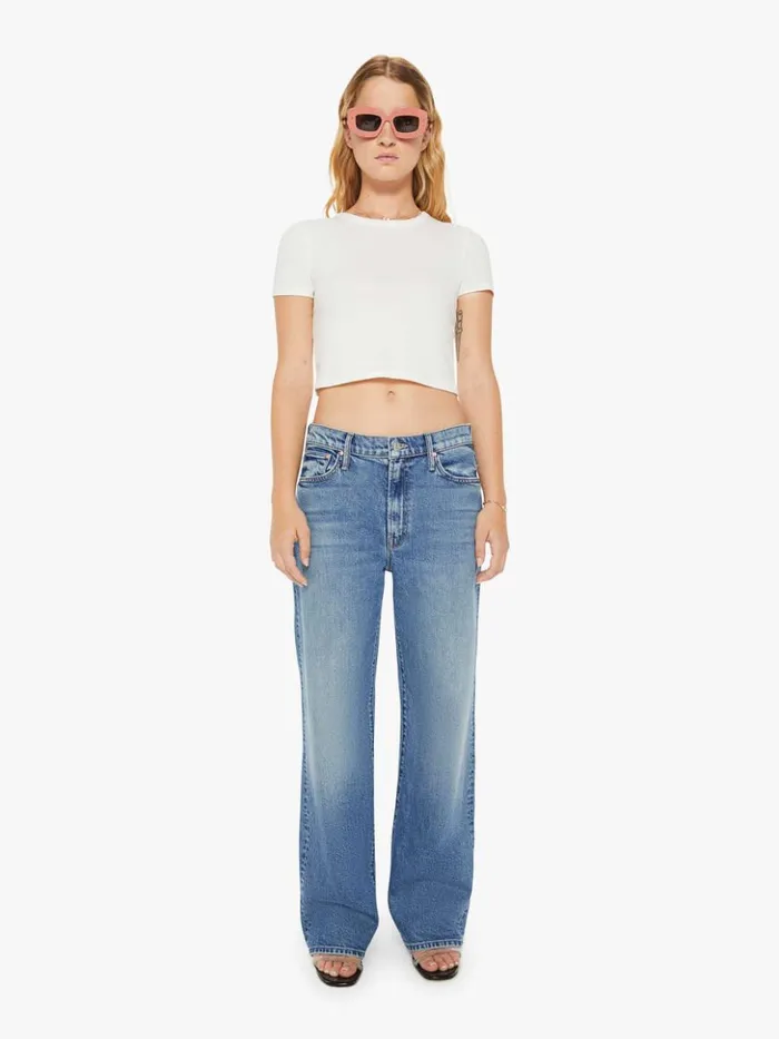 Mother Denim Relaxed Petites The Lil039 Dodger Sneak Wash Strike A Pose 8211 Women Mother Denim Relaxed Petites The Lil039 Dodger Sneak Wash Strike A Pose 8211 Women