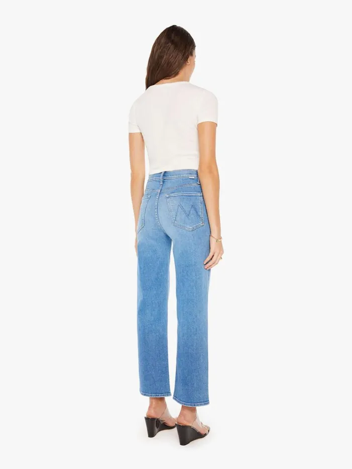 Mother Denim Relaxed The Rambler Zip Flood Wash Out Of The Blue 8211 Women Mother Denim Relaxed The Rambler Zip Flood Wash Out Of The Blue 8211 Women