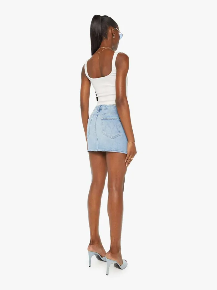 Mother Denim Skirts The Vagabond Mini Skirt One Last Trip 8211 Women