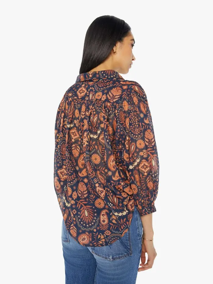 Mother Denim The Breeze Top Henna Happiness 8211 Women