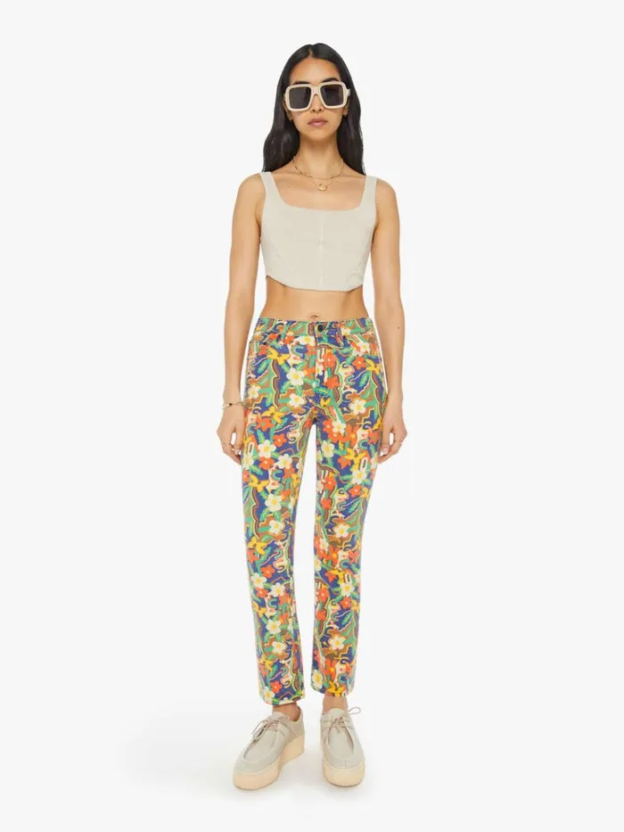 Mother Denim The Insider Flood Cosmic Blooms 8211 Women