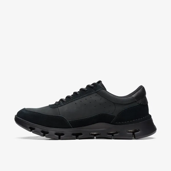 Nature X One BlackBlack Men Clarks Sneakers