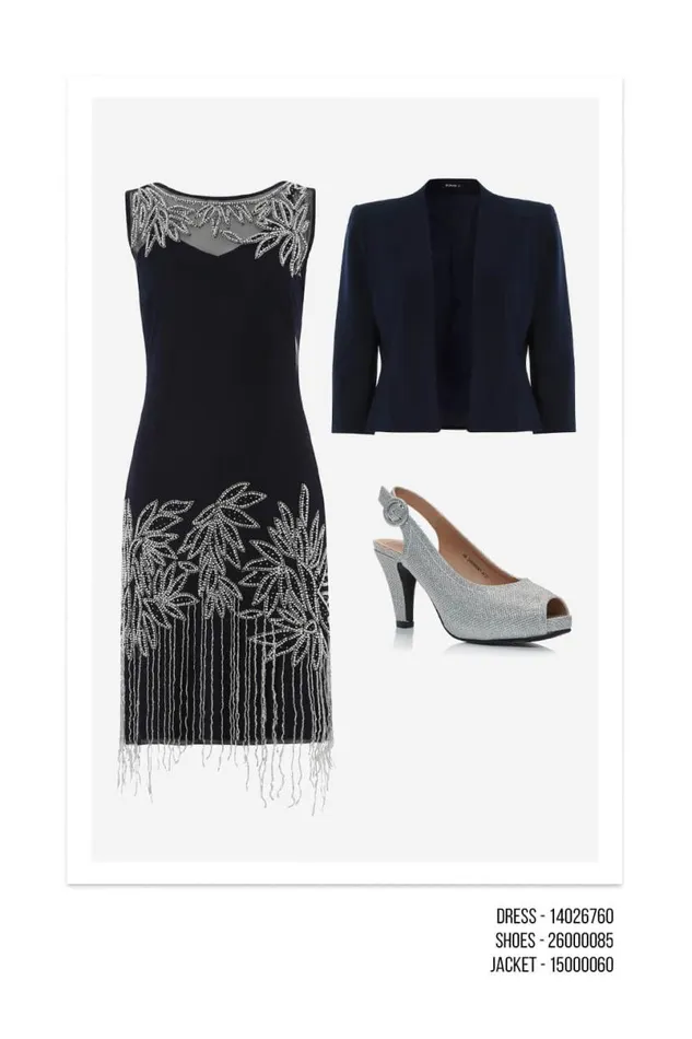 Navy 34 Sleeve Rochette Jacket Women Roman Occasionwear