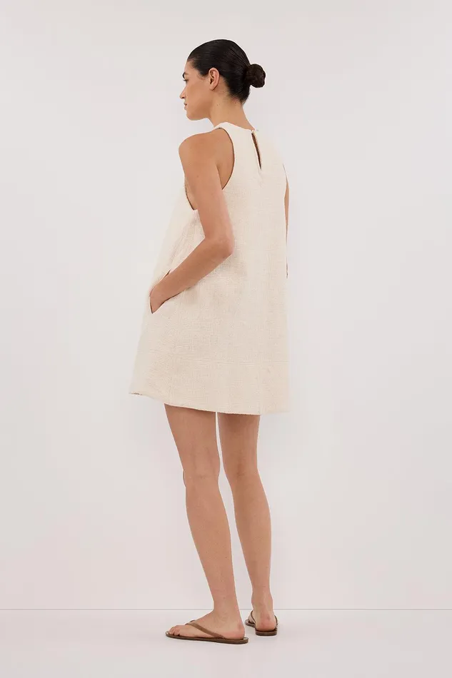 NIA NATURAL MINI DRESS Women DISSH Mini Dresses