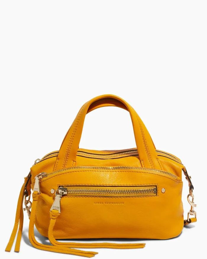 Night Is Young Mini Crossbody Satchel Golden Root Women Aimee Kestenberg Satchels