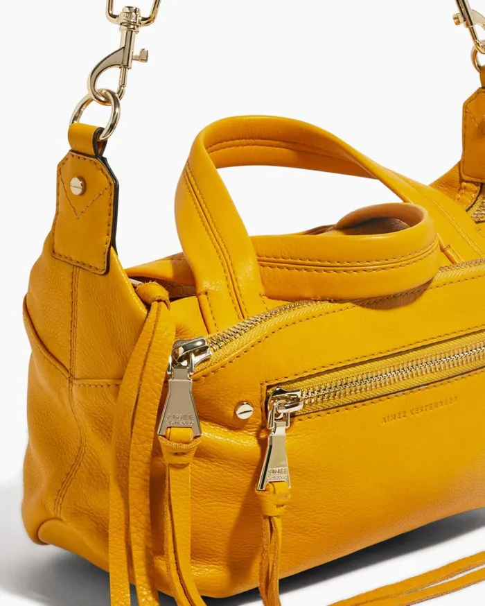 Night Is Young Mini Crossbody Satchel Golden Root Women Aimee Kestenberg Satchels