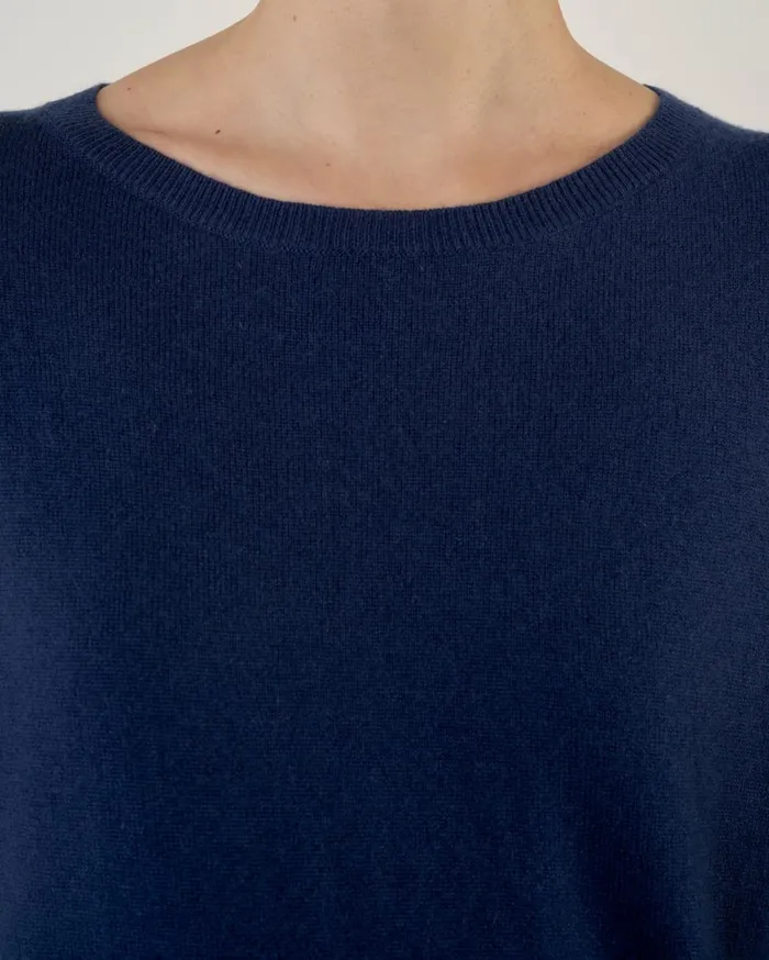 Nili Lotan BOYFRIEND SWEATER Ivory Women Knits and Sweaters