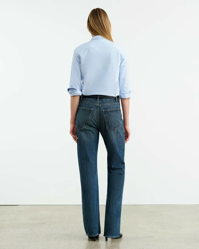 Nili Lotan DYLLAN SHIRT Light Blue Women Tops