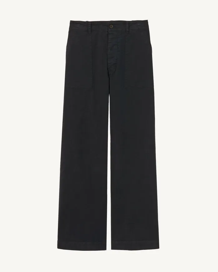 Nili Lotan LEON BOY PANT Carbon Women Pants and Shorts