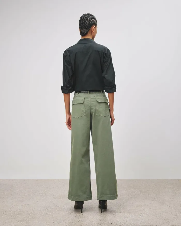 Nili Lotan LEON BOY PANT Carbon Women Pants and Shorts